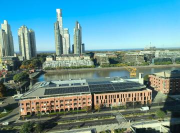 Departamento · 68m² · 3 Ambientes · 1 Cochera · Departamento en Alquiler 3 Ambientes en Puerto Madero, Luminoso y Vista Abierta!