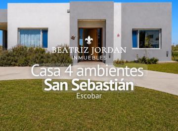 Casa · 121m² · 4 Ambientes · Casa 4 Ambientes en Venta, San Sebastian, Escobar