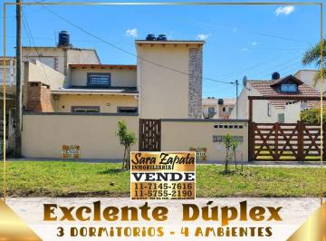 Casa de 4 ambientes, Mar del Tuyú · 82 273 Duplex Nuevo 4 Ambientes Al Frente del Complejo Mar del Tuyú Vende Sara Zapata Inmobiliaria