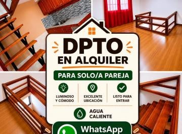 Departamento de 2 ambientes, Tigre · Alquiler Departamentos