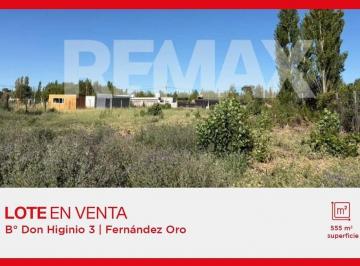 Terreno · 555m² · Lote en Venta con Servicios - Fernandez Oro