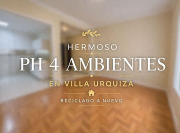 Departamento · 75m² · 4 Ambientes · Venta 4 Ambientes Villa Urquiza Apto Credito
