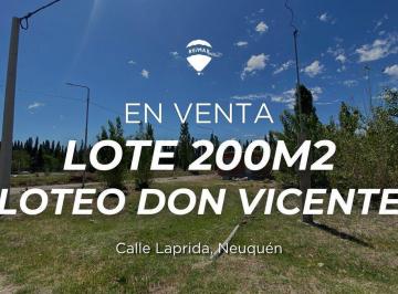 Terreno · 196m² · Lote en Venta en Neuquén Don Vicente