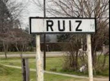 Terreno · 960m² · Lote en Villa Ruiz con Construcción Nueva.