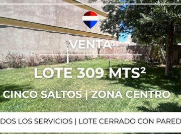 Terreno · 310m² · Venta Lote Centro Cinco Saltos