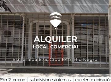 Local comercial · 99m² · Alquiler Local Esmeralda 875 Cipolletti Río Negro