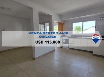 Departamento · 77m² · 3 Ambientes · Venta Depto 3 Amb en Quilmes