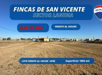 Terreno · 1083m² · Lote en Venta Fincas de San Vicente Sector Laguna