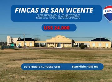 Terreno · 1083m² · Lote en Venta Fincas de San Vicente Sector Laguna