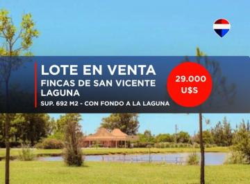 Terreno · 692m² · Lote en Venta Fincas de San Vicente Laguna