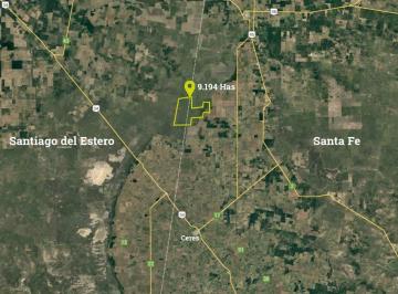Campo · 91940000ha · Campo en Venta en Santa Fe
