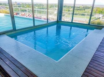 AREAS COMUNES · Alquiler Piso 10 Torre Libertador 7766 Parrilla Pileta, Seguridad 24hs