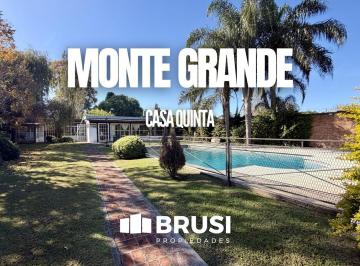 Casa · 190m² · 3 Ambientes · 4 Cocheras · Quinta en Venta en Monte Grande