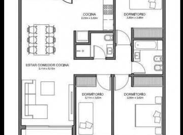 Departamento · 70m² · 4 Ambientes · 1 Cochera · Venta en Pozo de 4 Ambientes C/cochera / Excelente Financiamiento Privado / Florida, Vte. Lopez
