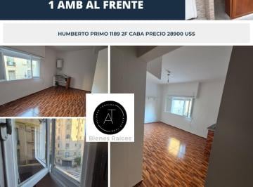 Departamento de 1 ambiente, Monserrat · Departamento 1 Amb Al Frente Apto Profesional