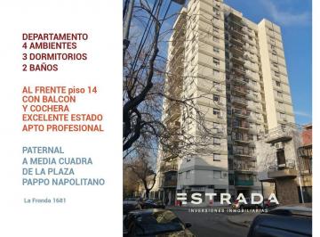 Departamento · 82m² · 4 Ambientes · 1 Cochera · Departamento 4 Ambientes Al Frente con Balcon y Cochera