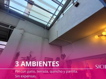 PH · 51m² · 3 Ambientes · PH - 3 Ambientes - Floresta - Terraza - Quincho