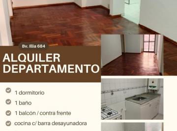 Departamento de 1 ambiente, Córdoba · Departamento 1 Dormitorio Nva. Cba.
