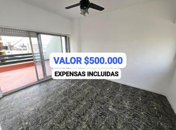 Departamento · 32m² · 1 Ambiente · Alquiler Monoambiente Luminoso Balcón Aterrazado