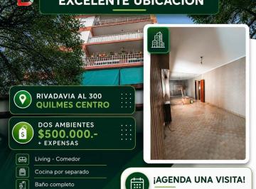 Departamento de 2 ambientes, Quilmes · Alquiler Departamento 2 Ambientes Excelente Ubicacion