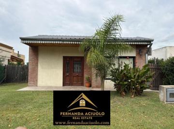 Casa · 74m² · 2 Ambientes · Casa en Venta Barrio Privado Laguna Azul (Apta Credito)