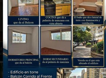 Departamento de 3 ambientes, Belgrano · Belgrano. Dueño Alquila Depto. 3amb. Fte. Balcom Corrido