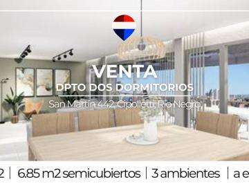 Departamento · 75m² · 3 Ambientes · Venta Dpto. en Pozo, Edificio Sm 442, Cipolletti