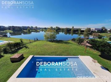 Casa · 200m² · 5 Ambientes · 8 Cocheras · Casa en Venta a La Laguna - Al Agua - Zona Norte - El - Canton - 5 Ambientes