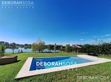Casa · 200m² · 5 Ambientes · 8 Cocheras · Casa en Venta a La Laguna - Al Agua - Zona Norte - El - Canton - 5 Ambientes