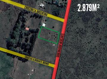 Terreno · 2879m² · Terreno en Venta - 2.879 m² - La Esmeralda, General Lavalle