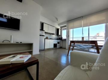Departamento · 38m² · 1 Ambiente · Departamento Monoambiente Dividido con Pileta en Palermo Hollywood en Alquiler Temporario