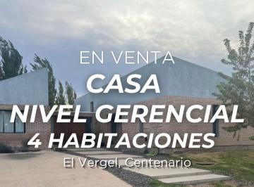 Casa · 242m² · 7 Ambientes · 2 Cocheras · Casa Nivel Gerencial 4 Dorm. - B "El Vergel"