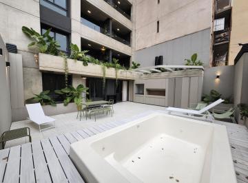 Departamento · 94m² · 3 Ambientes · Departamento de 2 Dormitorio con Patio Piscina y Parrila Premium Zona Rio
