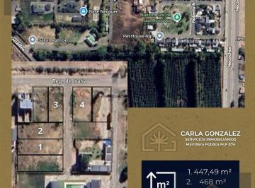 Terreno · 291m² · Terreno en República de Italia Al 5900 Casi Necochea, Los Patos