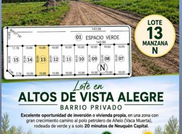 Terreno · 200m² · Terreno - Vista Alegre Sur