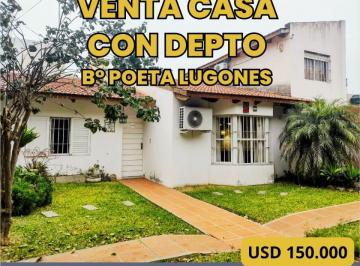Casa de 1 ambiente, Córdoba · Venta Casa 3 Dorm + Depto 1 Dormi Independiente – B° Poeta lugones¡Apto Crédito!