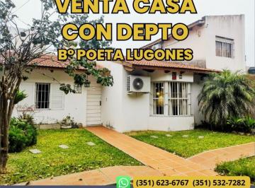 Casa · 147m² · 1 Ambiente · Venta Casa 3 Dorm + Depto 1 Dormi Independiente – B° Poeta lugones¡Apto Crédito!