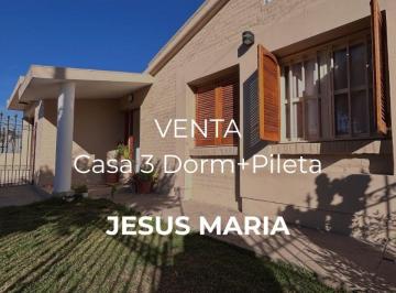 Casa de 3 ambientes, Jesús María · Casa 3 Dorm. - Jesús Maria