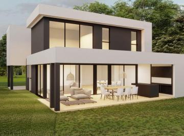 render contrafrente · Casa a Estrenar 4 Ambientes en Campo Chico Country Club