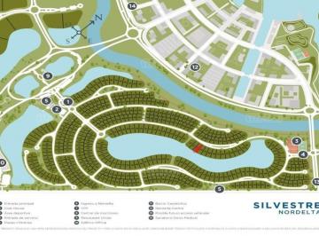 Ubicación en barrio · Terreno Lote en Venta en Silvestre, Nordelta, Tigre