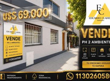 Departamento de 2 ambientes, Liniers · ¡Oportunidad en Liniers! PH 2 Ambientes con Balcón