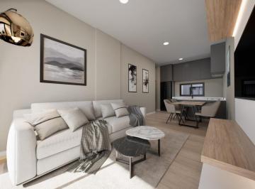 Living comedor · Departamento en Venta de 3 Ambientes con Patio y Cochera en Villa Urquiza Caba a Estrenar