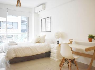 Departamento · 25m² · 1 Ambiente · Monoambiente Amoblado en Belgrano con Balcón, Pileta y Seguridad 24 Hs