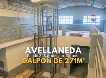 Bodega-Galpón · 271m² · Venta Galpón 2 Plantas C/oficinas en Avellaneda