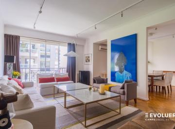 Departamento · 205m² · 4 Ambientes · 1 Cochera · Venta Departamento con Balcón, Cochera y Baulera en Palermo | 4 Amb – 205 m²