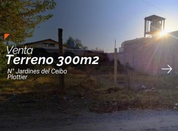 Terreno · 300m² · Terreno en Venta 300 m² - Los Radales 565 - Barrio Jardines del Ceibo - Plottier