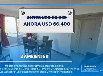 Departamento · 38m² · 2 Ambientes · Balcon, Vista Abierta, 2 Ambientes, Venta, Temperley, Lomas de Zamora, Departamento