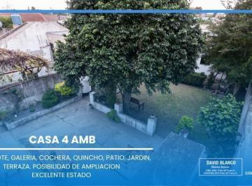 Casa · 1m² · 4 Ambientes · 1 Cochera · Casa en Temperley, Casa 4 Ambientes, Casa con Quincho, Jardin, Terraza, Apto Credito