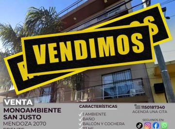 RUS-RUS-11007_2 · Venta Departamento Monoambiente en San Justo