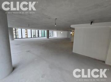 Oficina comercial · 300m² · 1 Ambiente · 2 Cocheras · Alquiler - Oficina a Estrenar en Edificio Corporativo - Las Cañitas